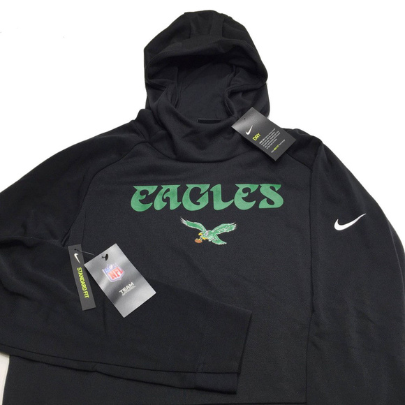 black nike eagles hoodie